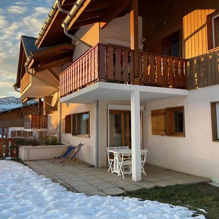 Crest-voland: 3 Pieces Avec Terrasse, 4 Pers, Parking - Fr-1-733-83 Апартаменты